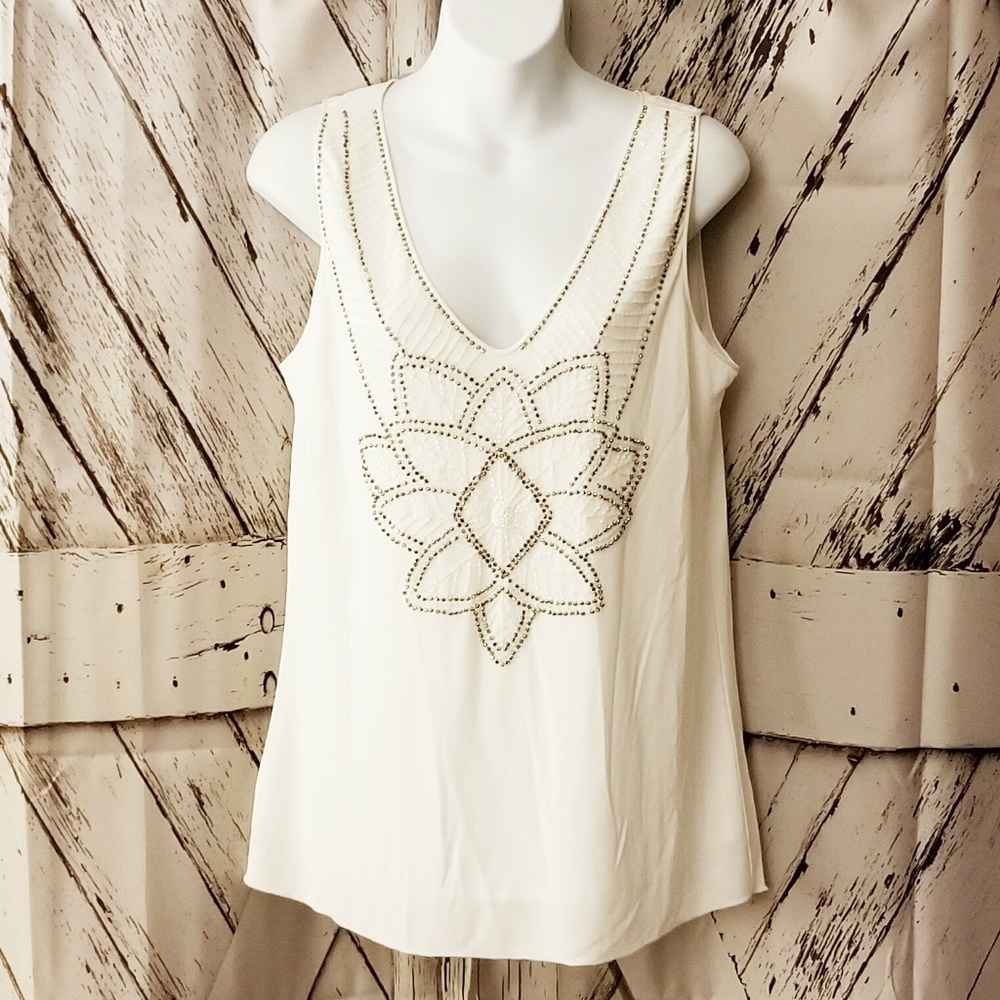NWT Tory Burch Beaded Top